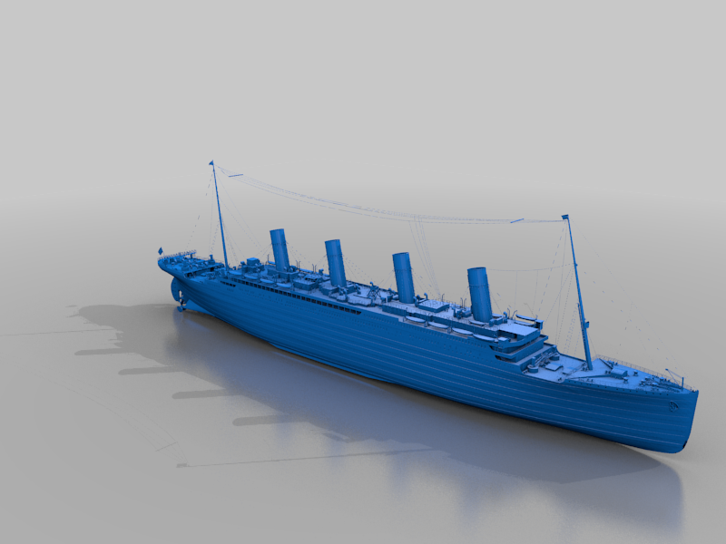Titanic boat