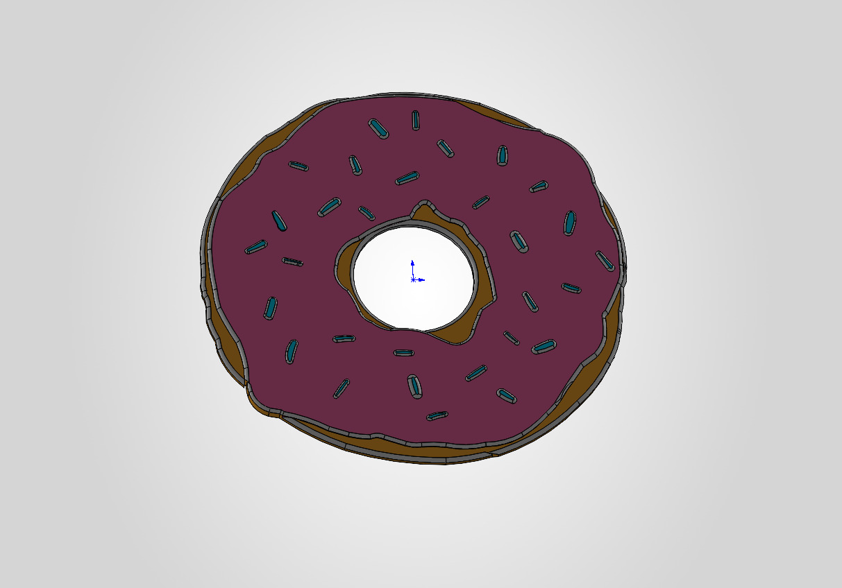 Simpsons Donut Joystick dust ingress prevention ring