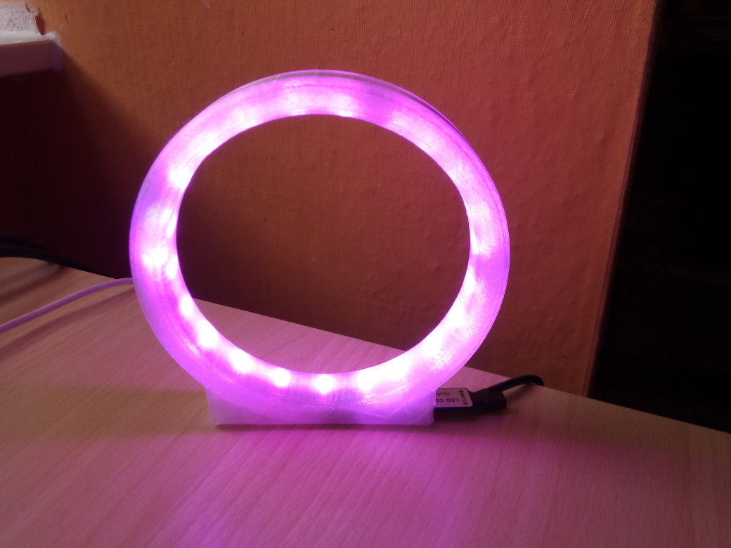 easy Led Ring Lamp