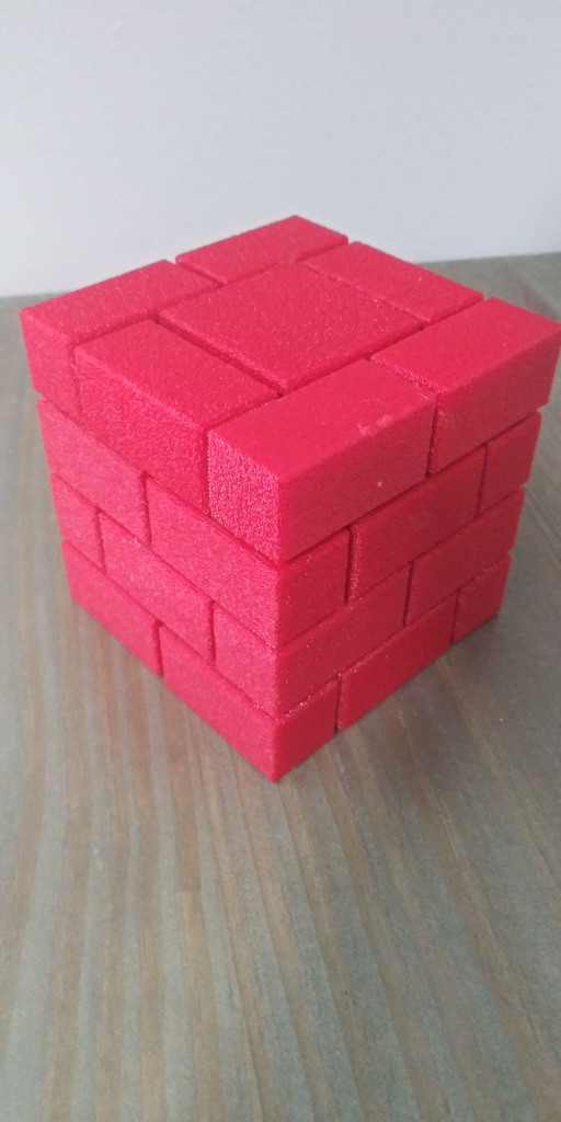 Brick Block Puzzle Box No Bolts! And Rough Option!