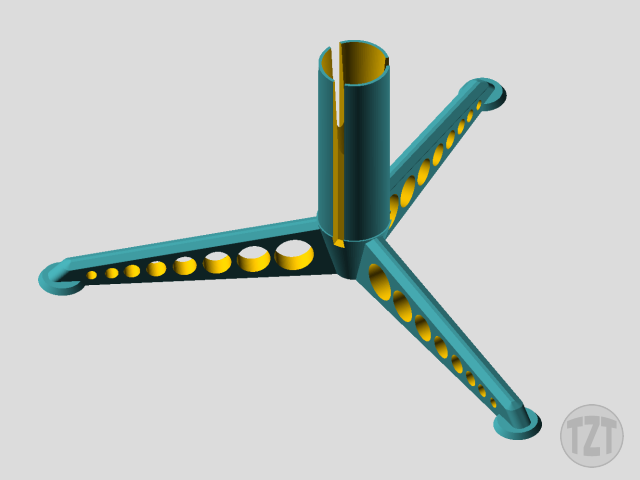 Model Rocket Stand, Vertical