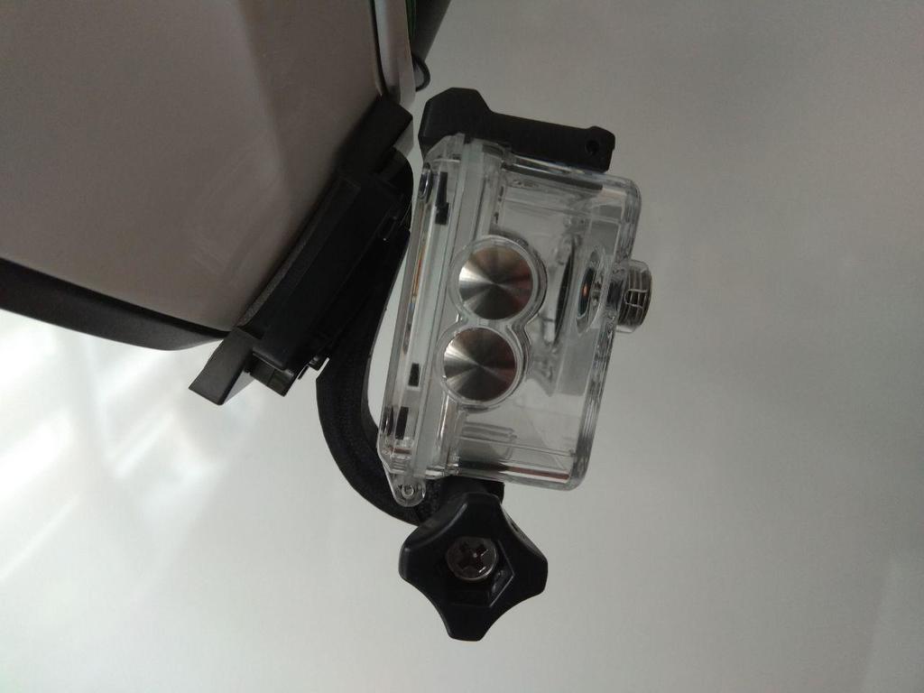 Extended GoPro J-hook mount