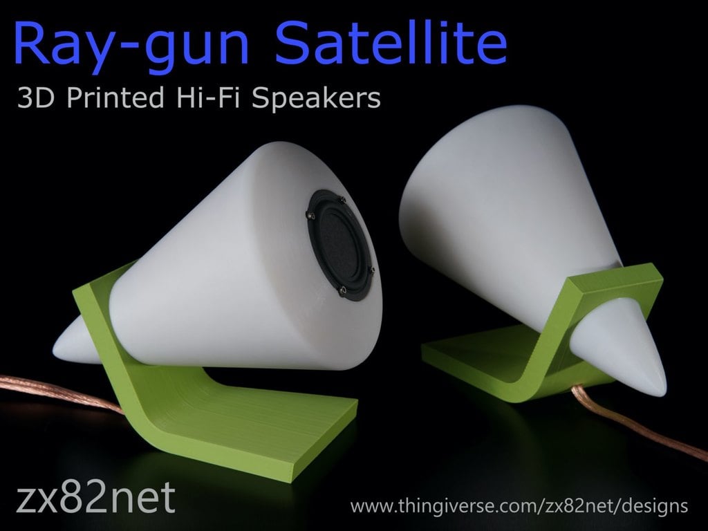zx82net Ray-gun Speaker System