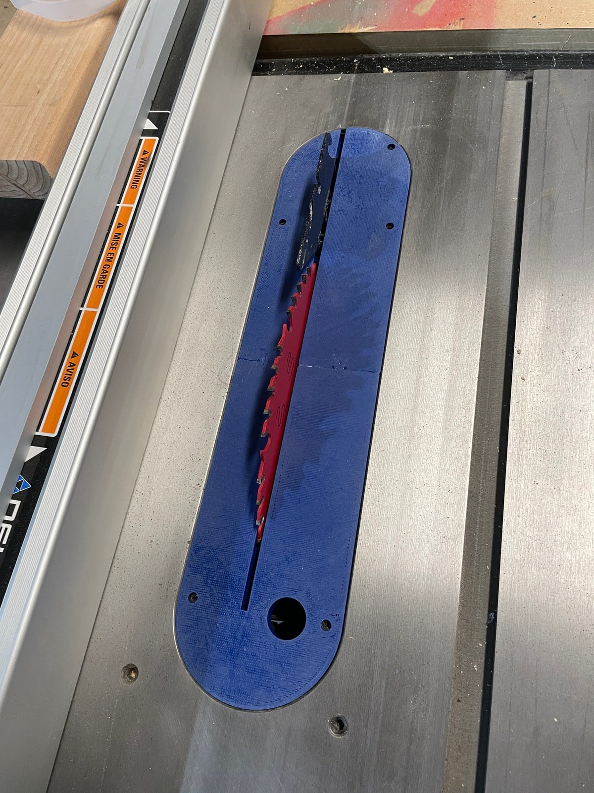 Delta 36-725 Zero Clearance Insert (for smaller beds)