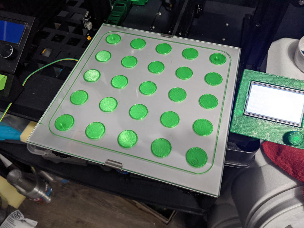 Customizable Mesh Calibration Pattern