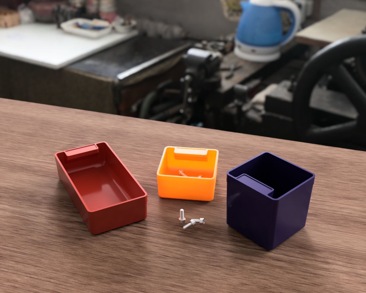 Small Parts Box - Parameterised (f360)