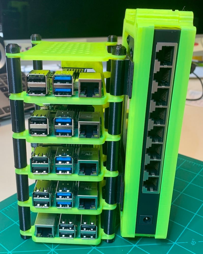 Raspberry Pi Stackable Case Accessory Brackets