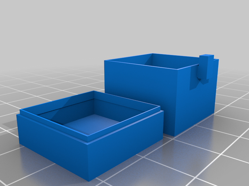 minecraft inspired chest box