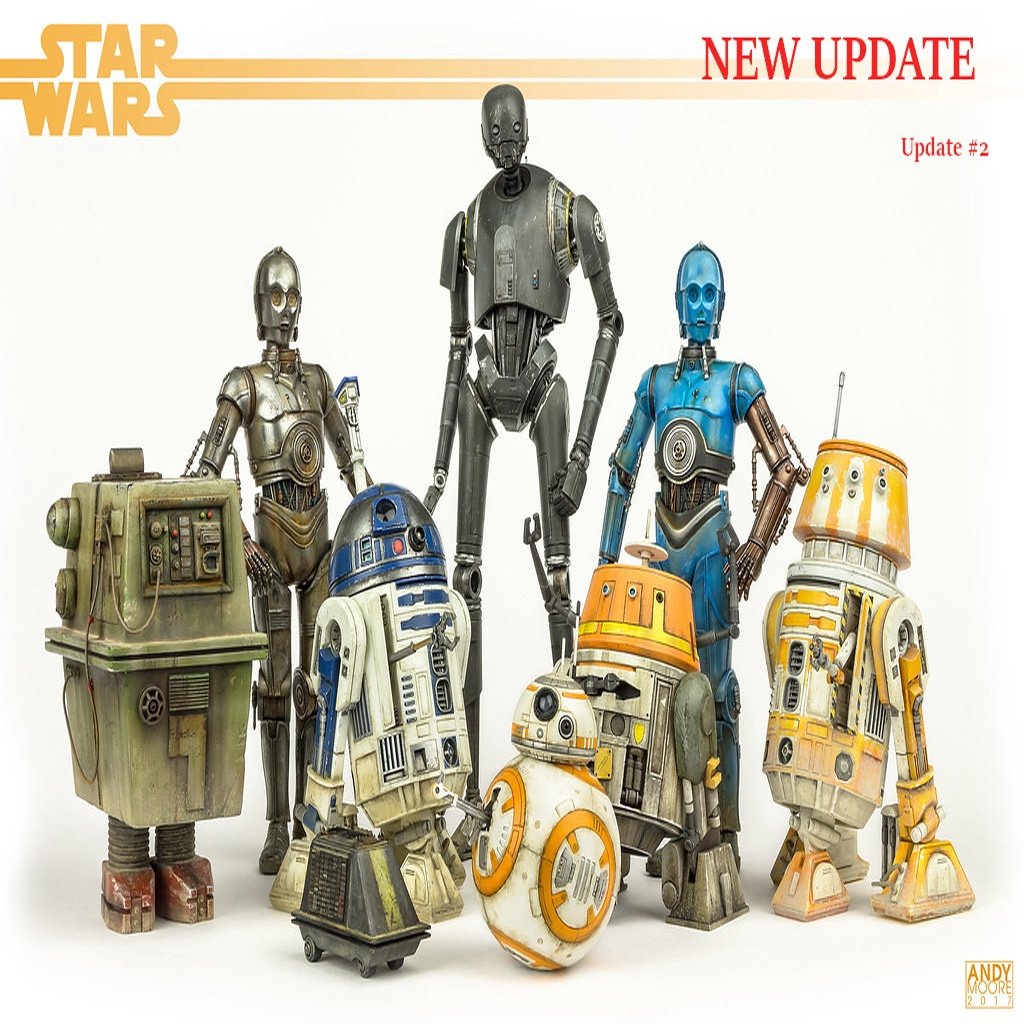 Star Wars Legion Scale Droid pack. by Zenmaster_Maker - Thingiverse