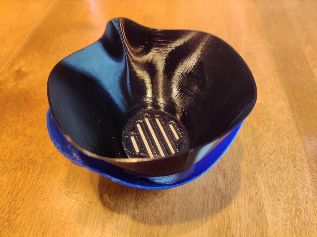 Printable N95 Face Mask Concept (Vase Mode Seal)