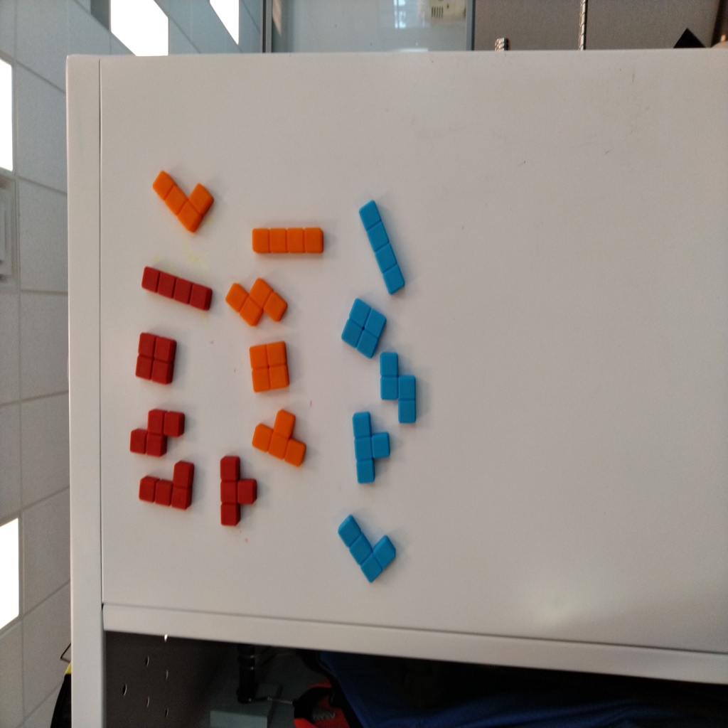 Magnetic Tetris Blocks
