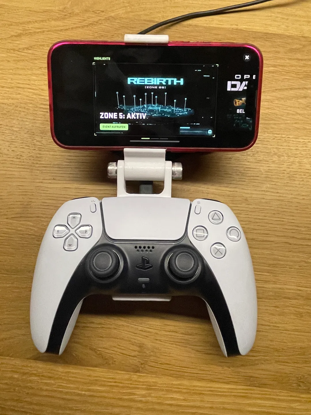 PS5 Mount Phone Holder from 52 - 89mm
