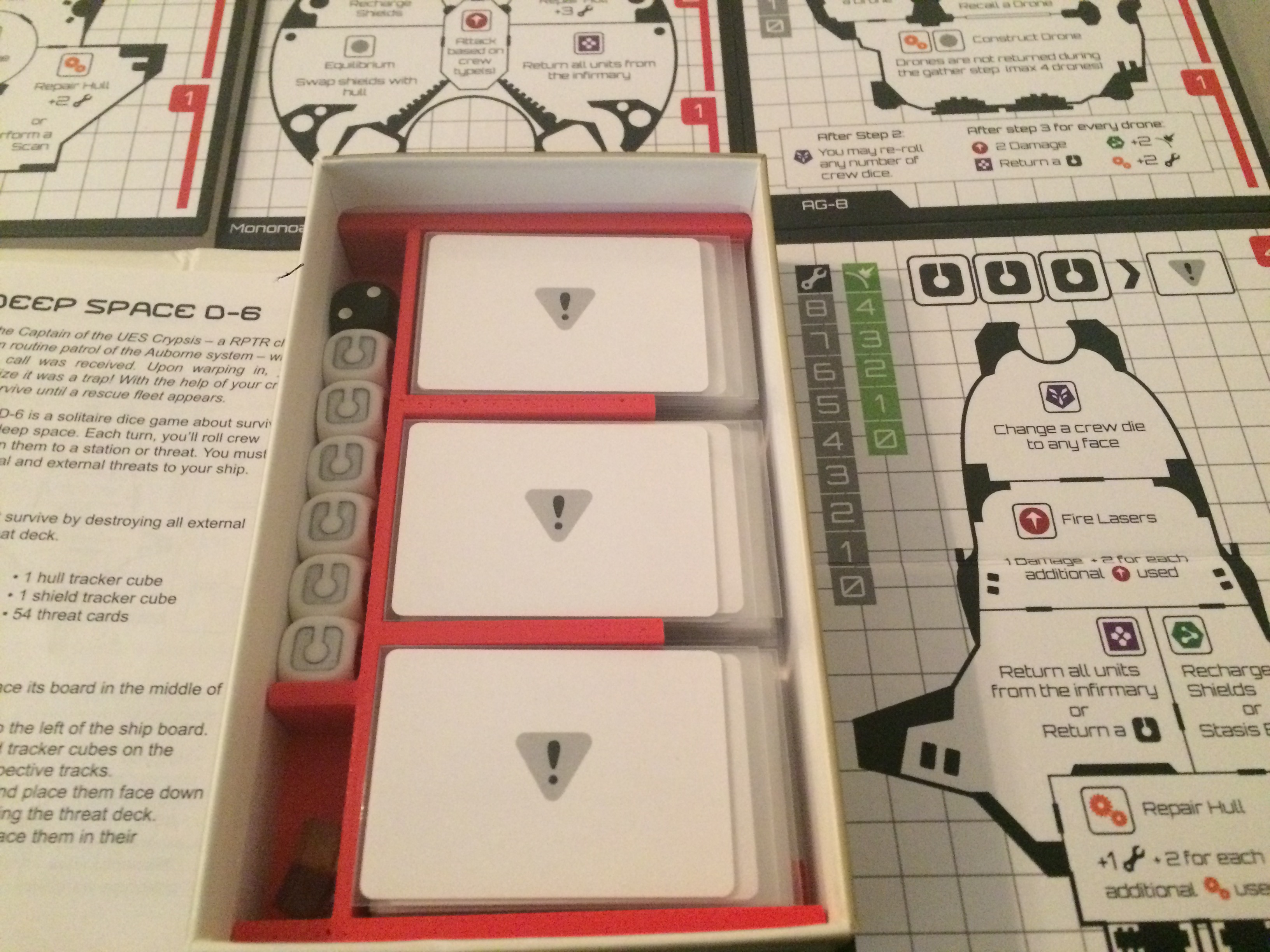 Deep Space D6 Insert