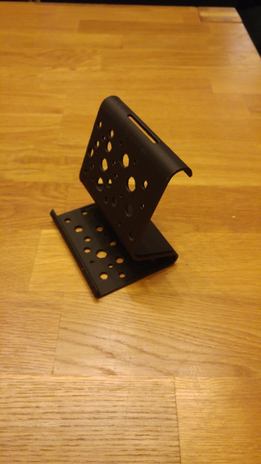 Tablet stand (2 positions) with bubbles