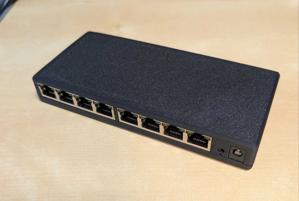 3D Printed Case for Hasivo S800W-8G Managed Ethernet Switch