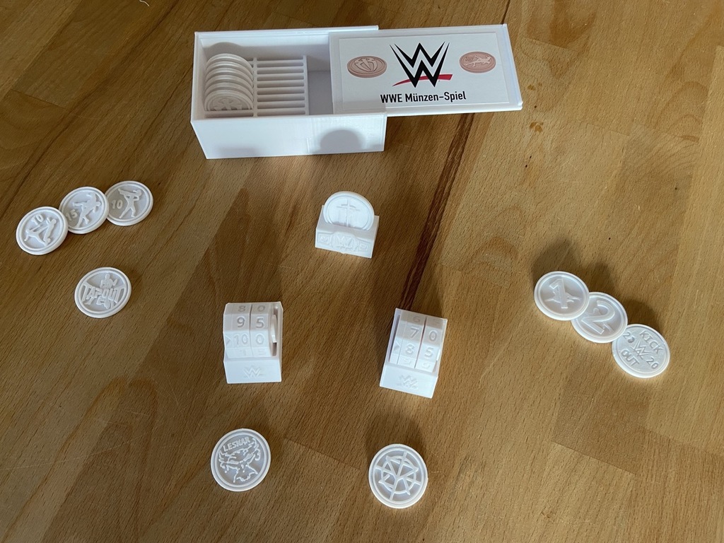 WWE Coin Game (fully playable, including rules)