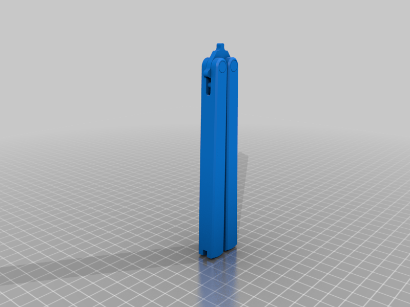 Print In Place Butterfly Knife V0.1