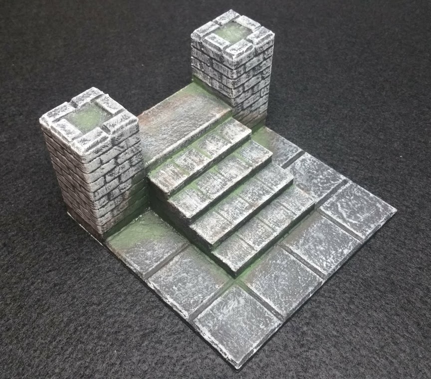 DnD Castle Ravenloft - Start Tile Stairs