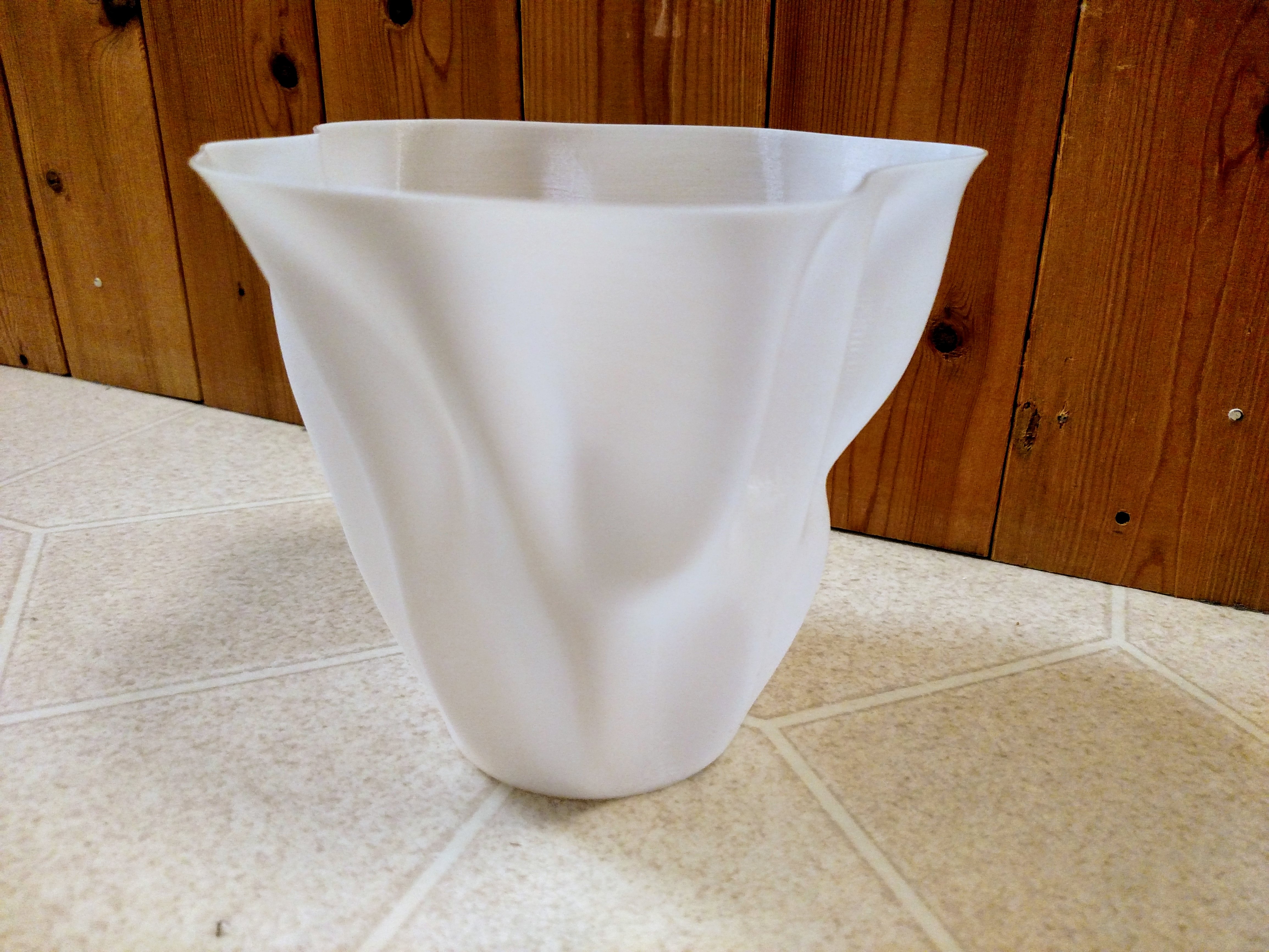 Organic Flowing Flower Vase