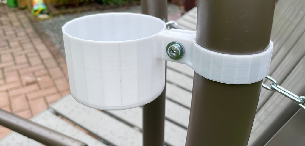 garden swing cup/bottle holder 