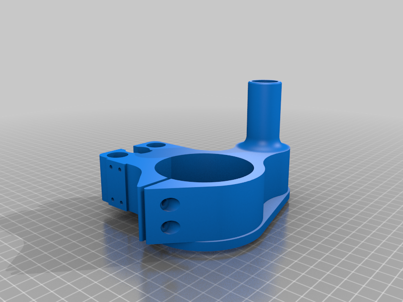 65mm Spindle Mount and Dust Shoe for CNC 3018