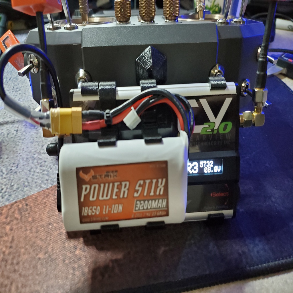 ClearView Race 2.0 - Strix Power Stix - Battery Holder