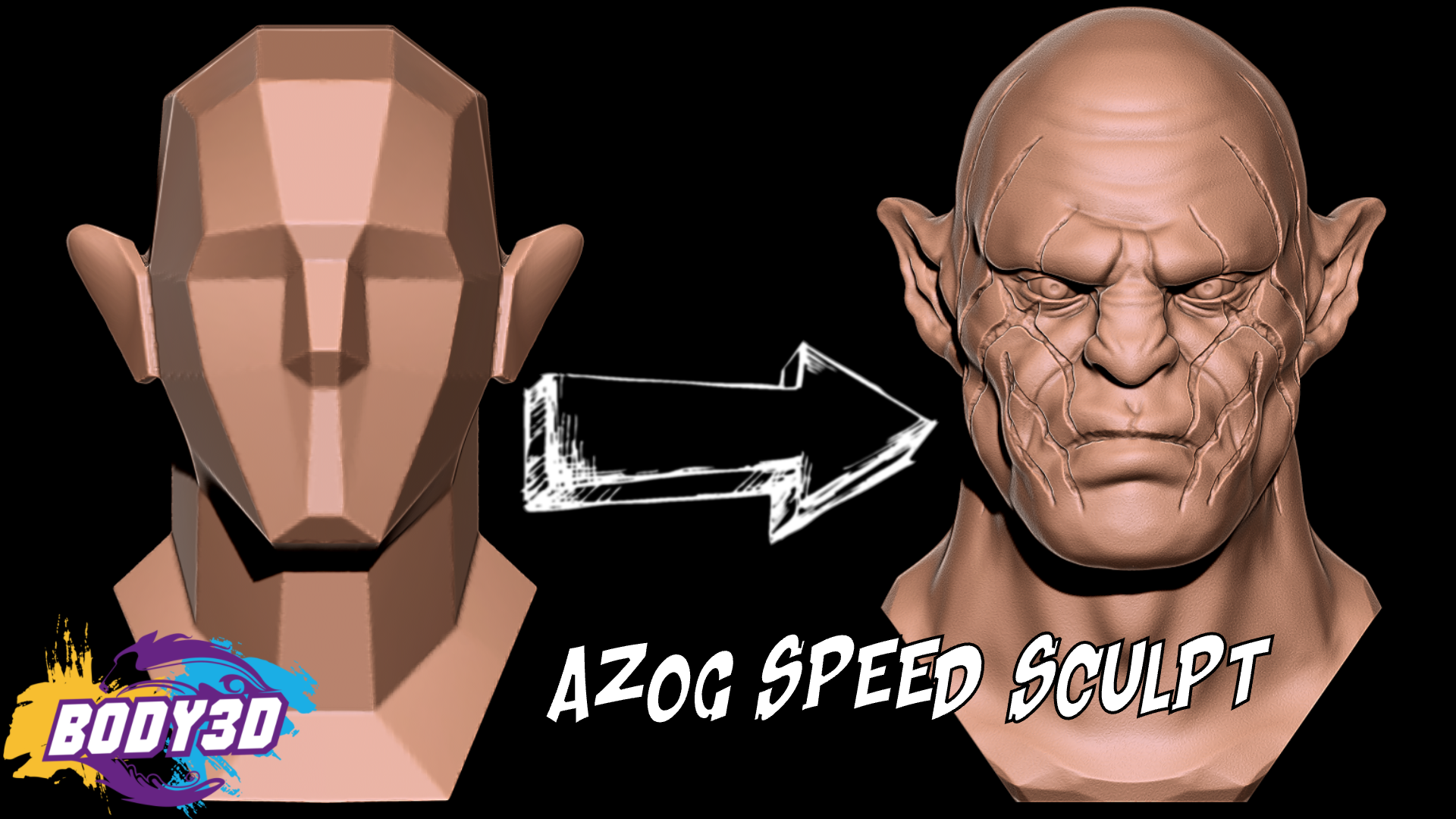Azog Bust - The Hobbit