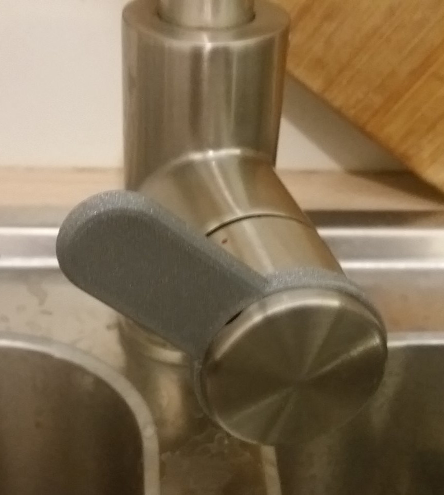 Replacement handle for broken IKEA Glypen faucet