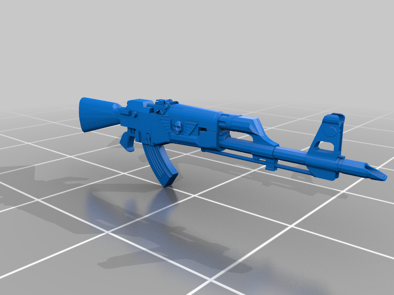 Intergalactic Guard Motor Rifle Infantry AM-47 Lasrifle - Reworked