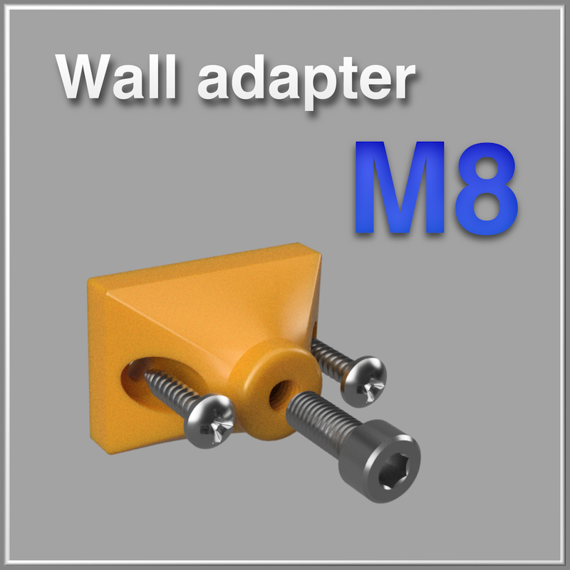 TOOLS ORGANISER M8 THREADED ADAPTER