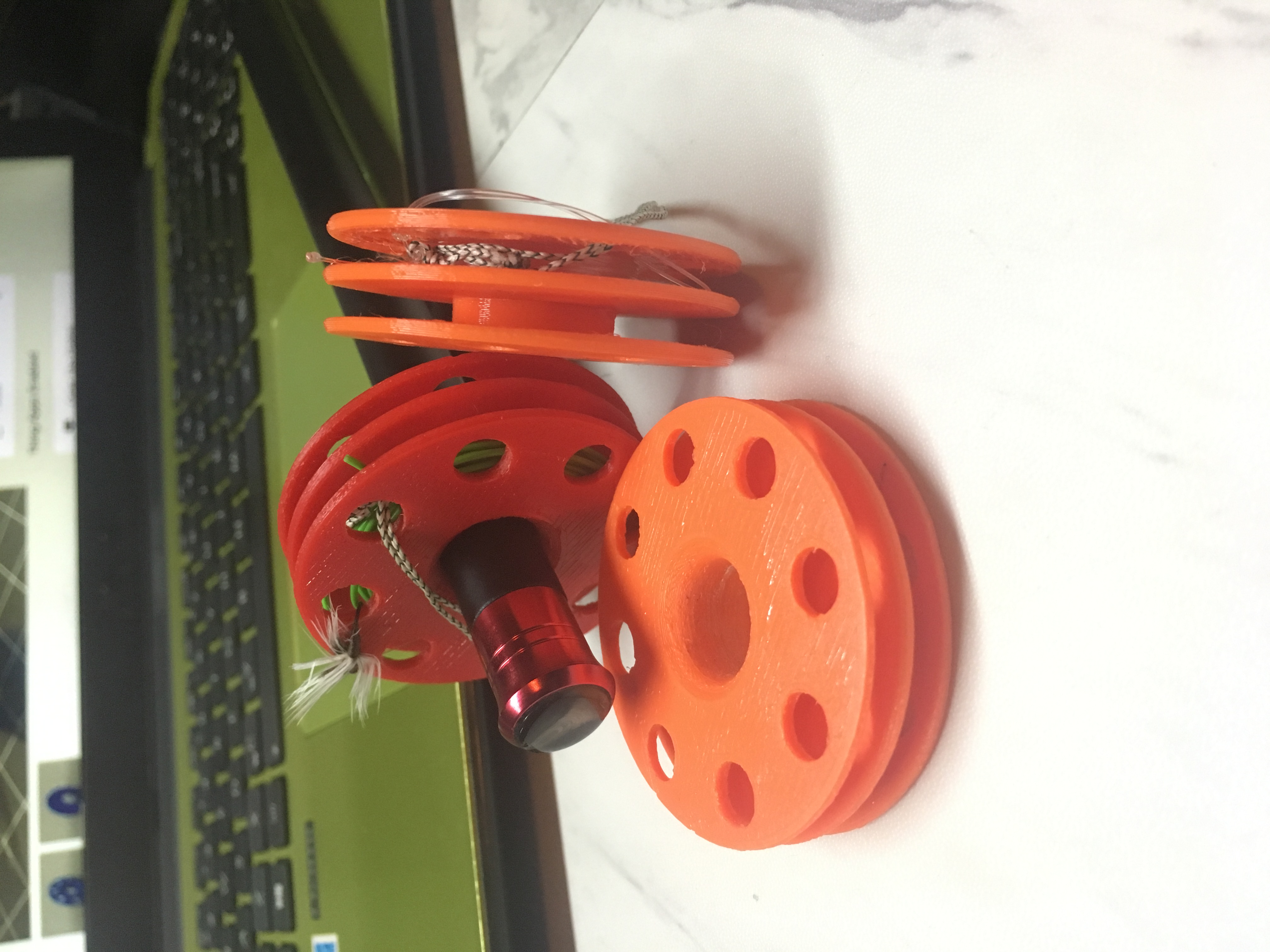 Tenkara spool