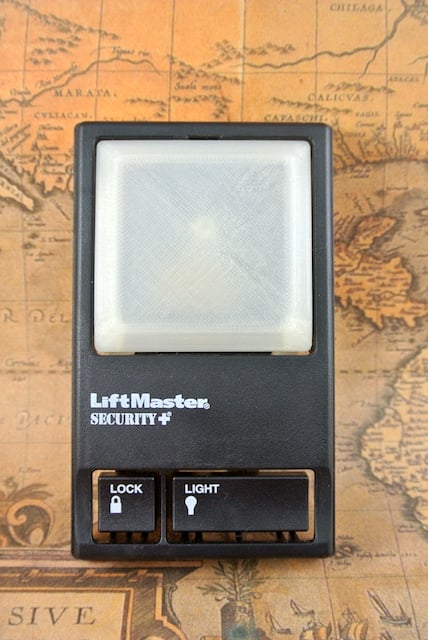 Liftmaster garage opener wall unit button