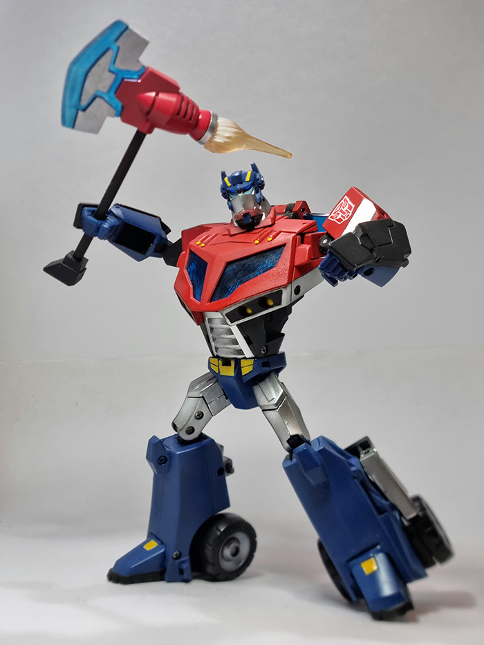 Transformers Animated Prime Axe