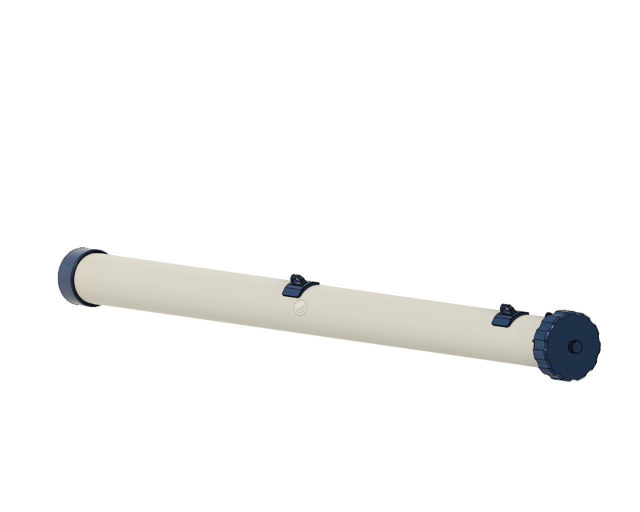 Fishing rod holder screw cap