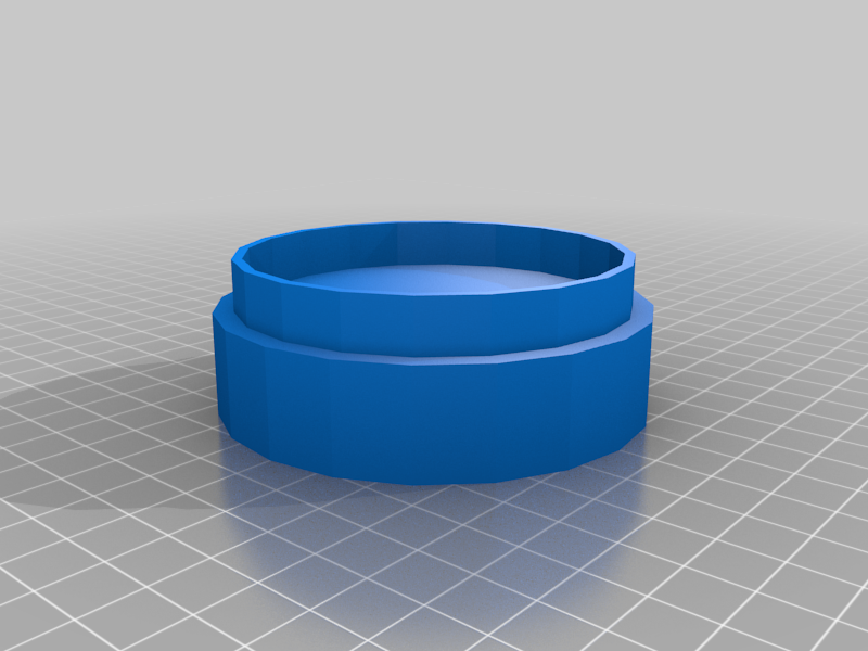 Cup lid v3.1 | 3 cup sizes in one! | Semi-stackable