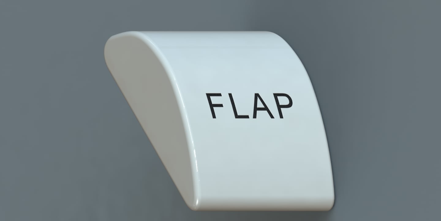 Boeing 767 / 757 / 777 Flap Knob
