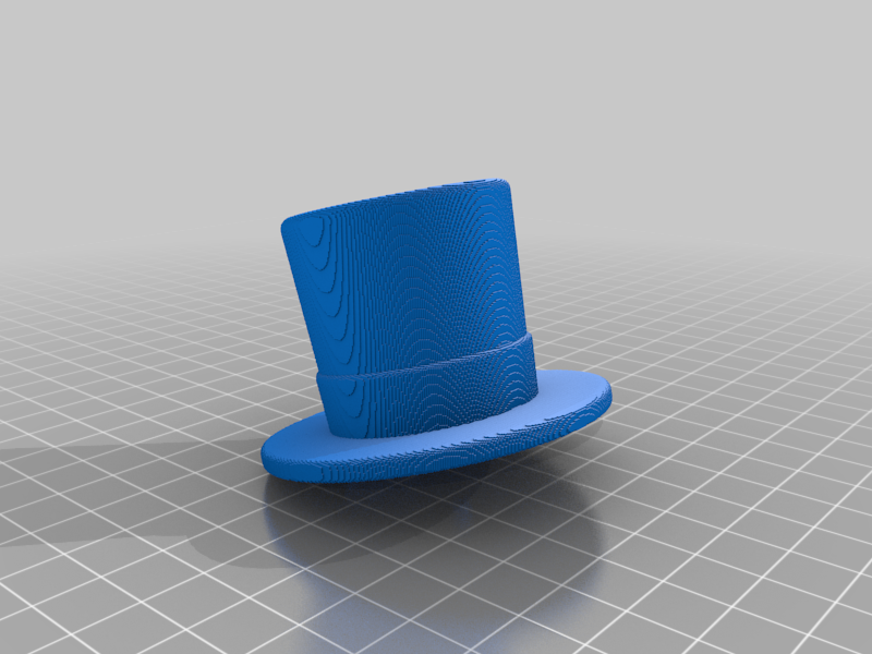 (3D Slash) top_hat