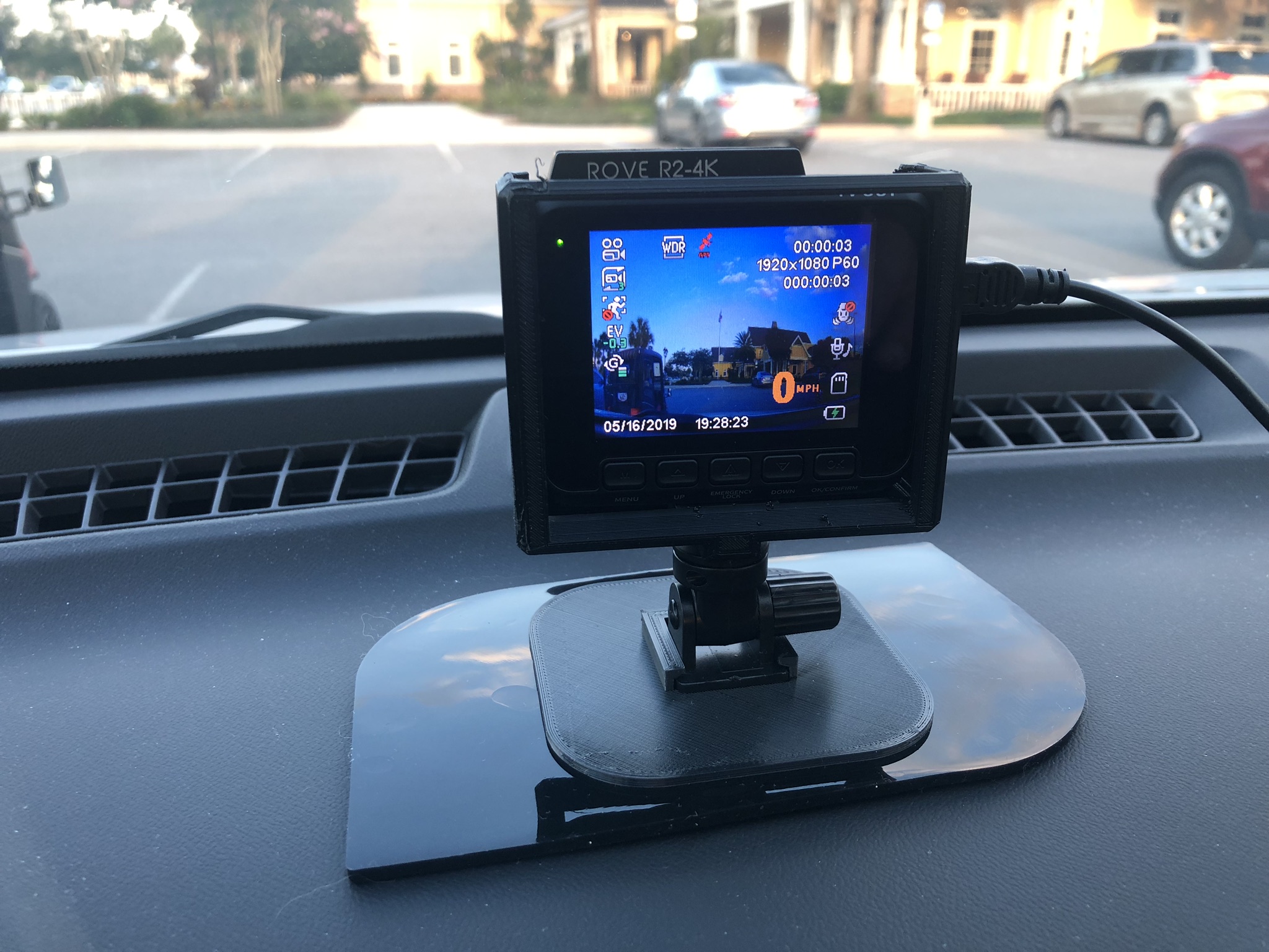 Mount for Rove R2-4K Dash Cam