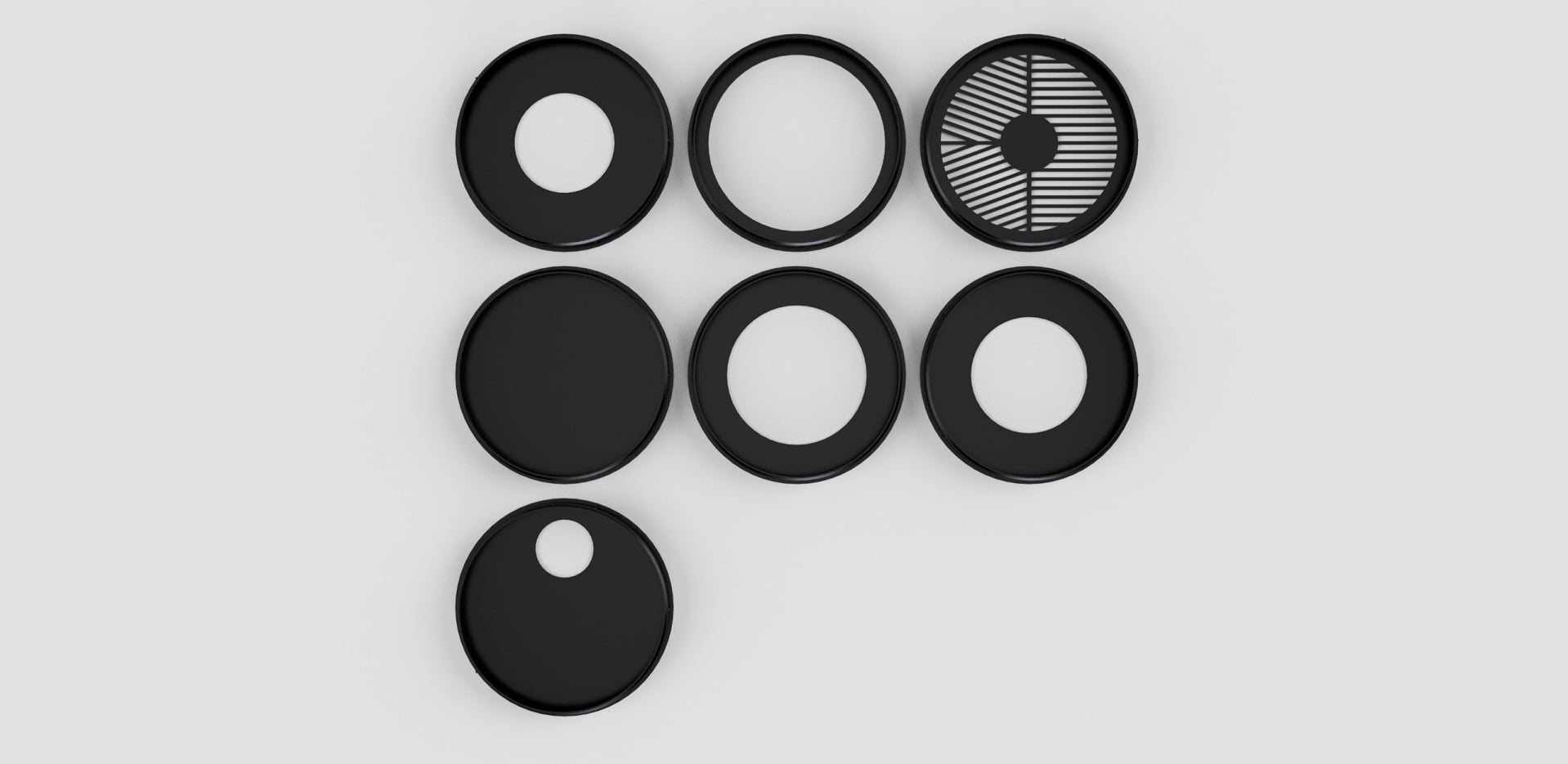 Celestron FirstScope Dust / Bahtinov / Stop down covers