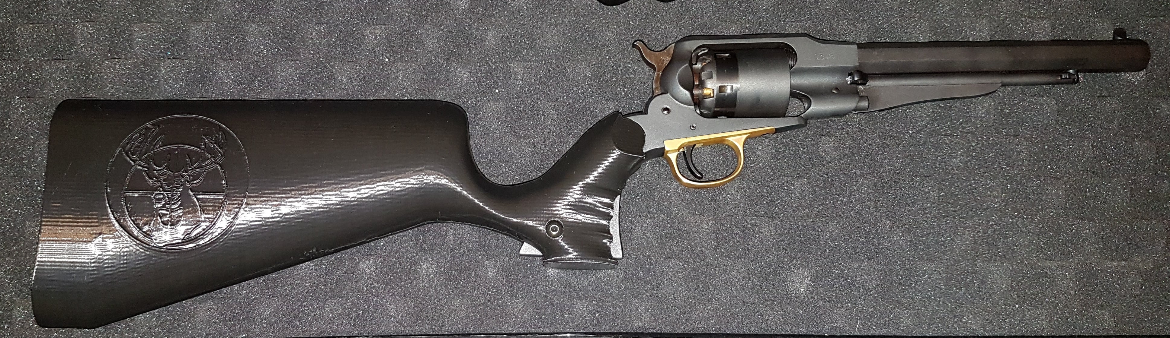 crosse Remington Pattern Pedersoli, remington 1858 stock