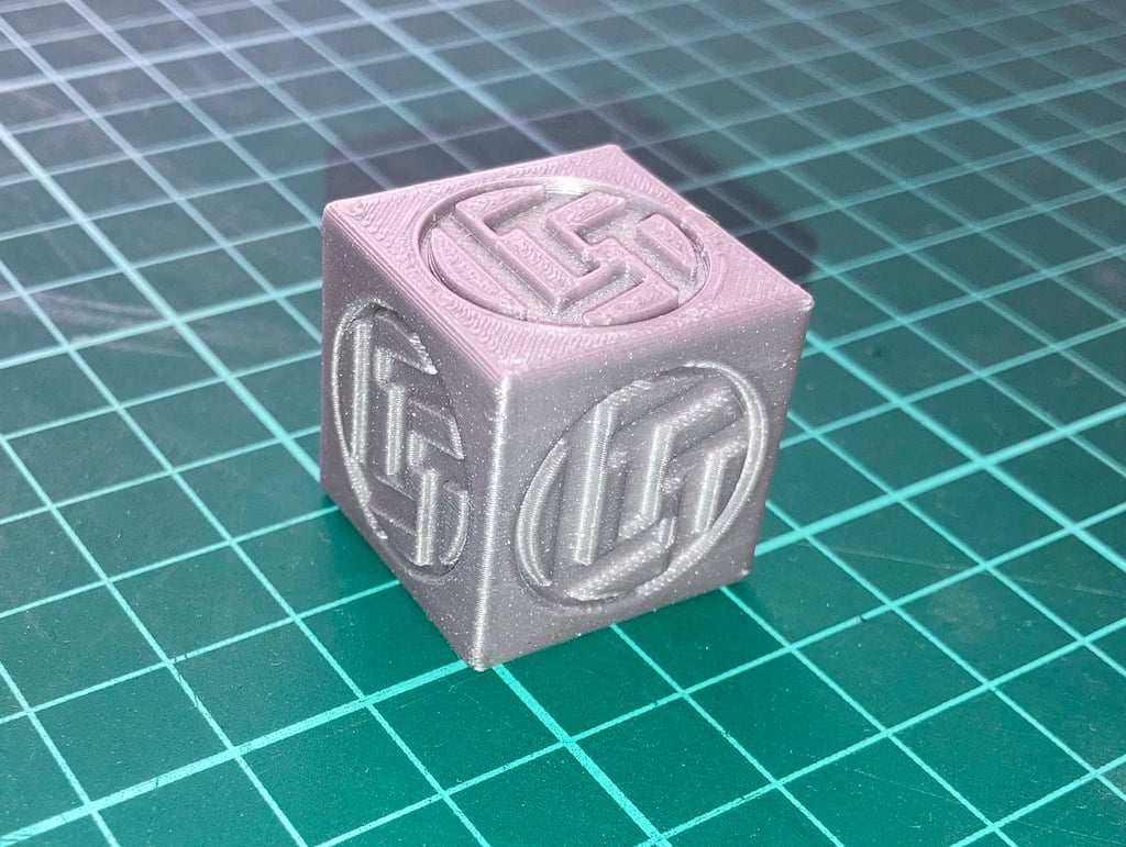 LTT logo cube