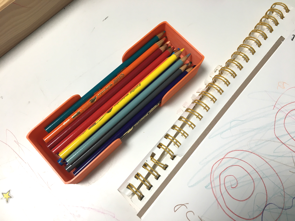 24 color pencil case