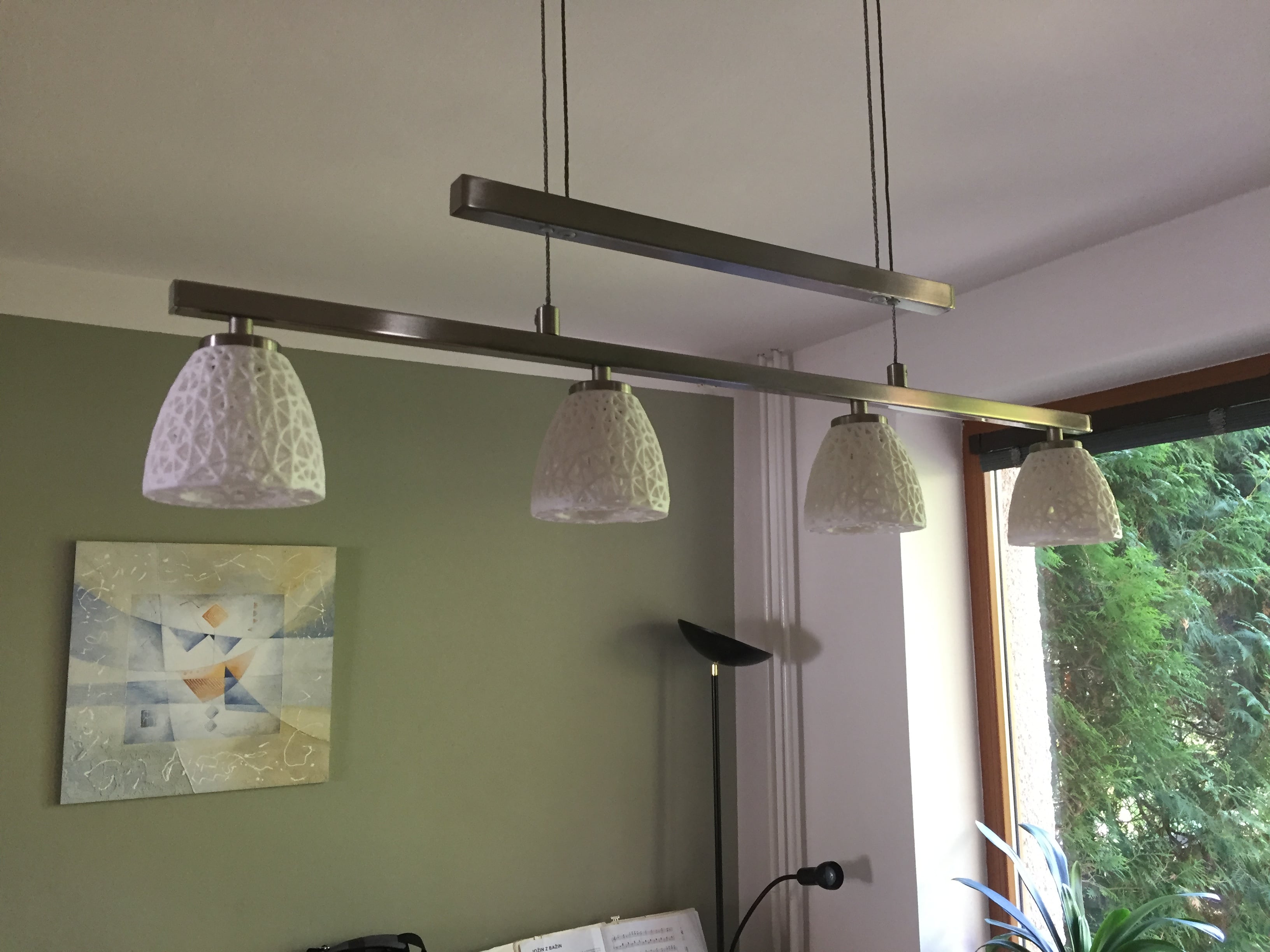 Lamp shade voronoi style