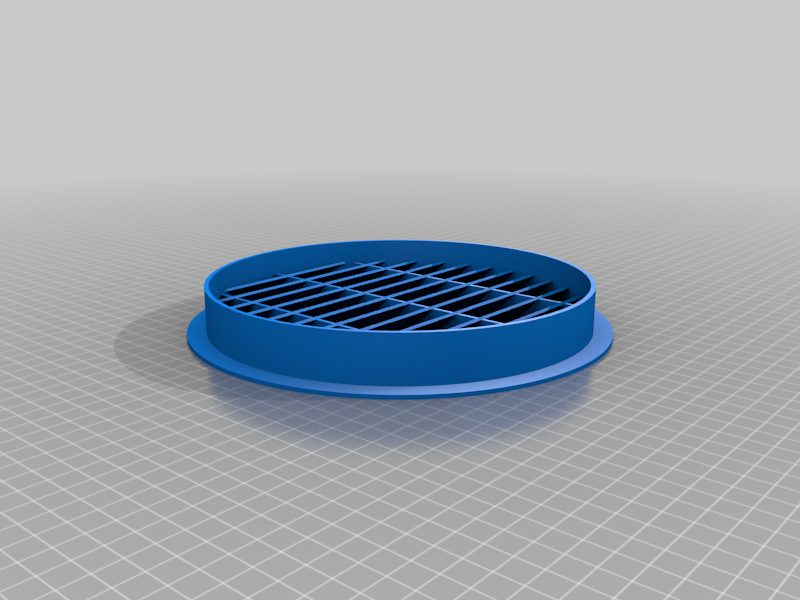 Garage ventilation grill 195mm