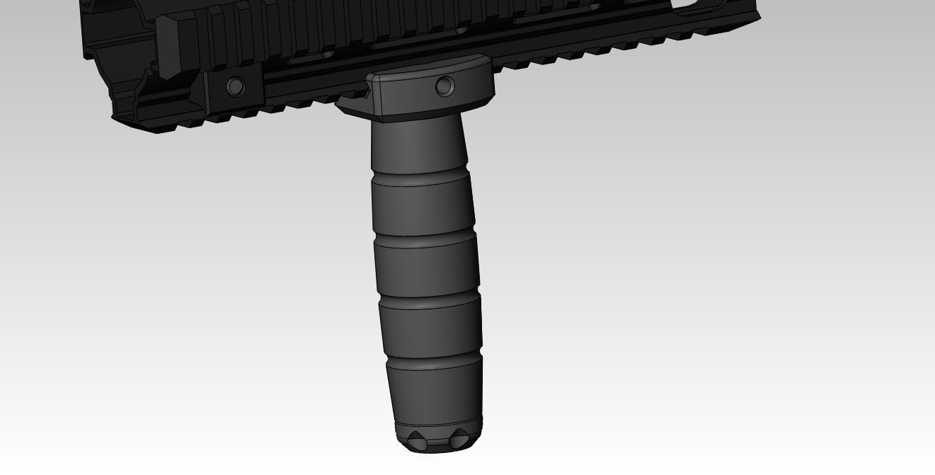 airsoft rail system front grip