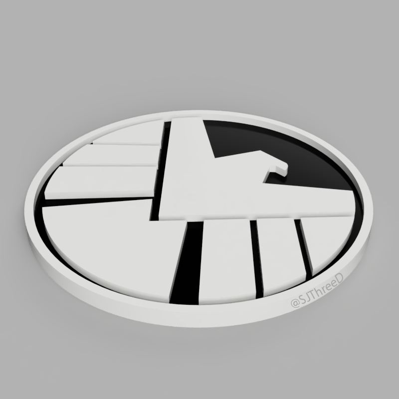Marvel's Shield Logo - Marvel Coasters