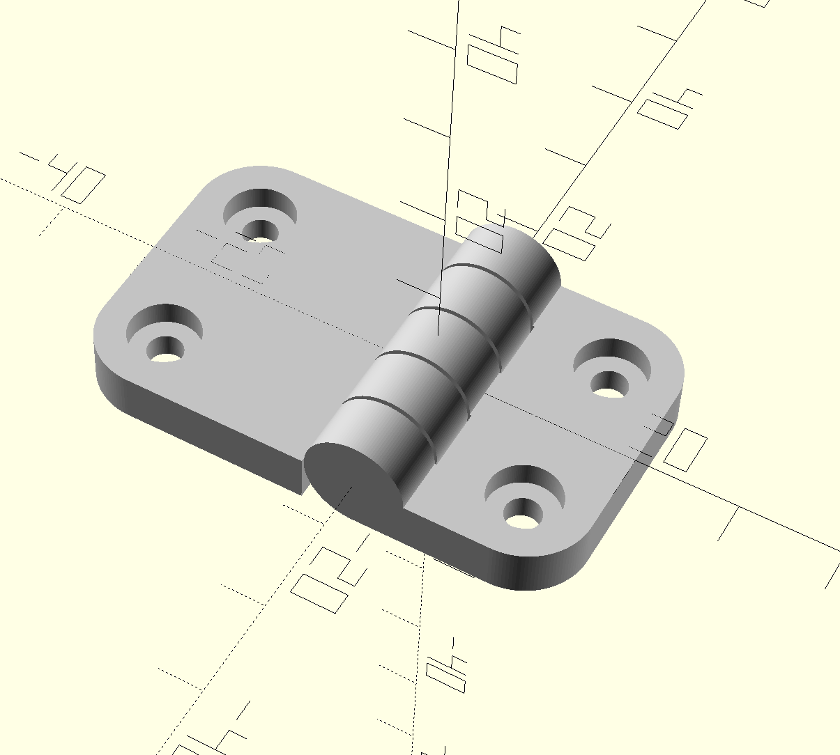 Parametric Hinge (more parameters)