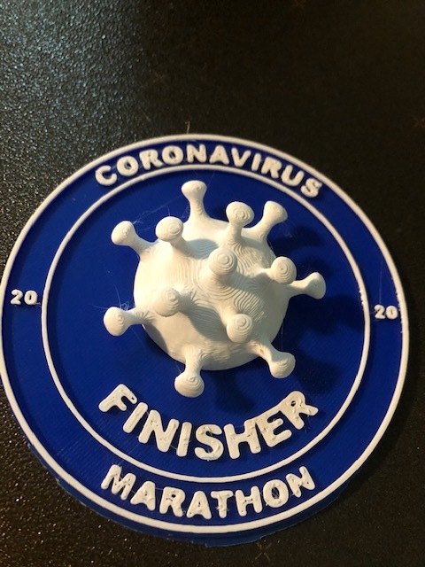 COVID19 Marathon Medal