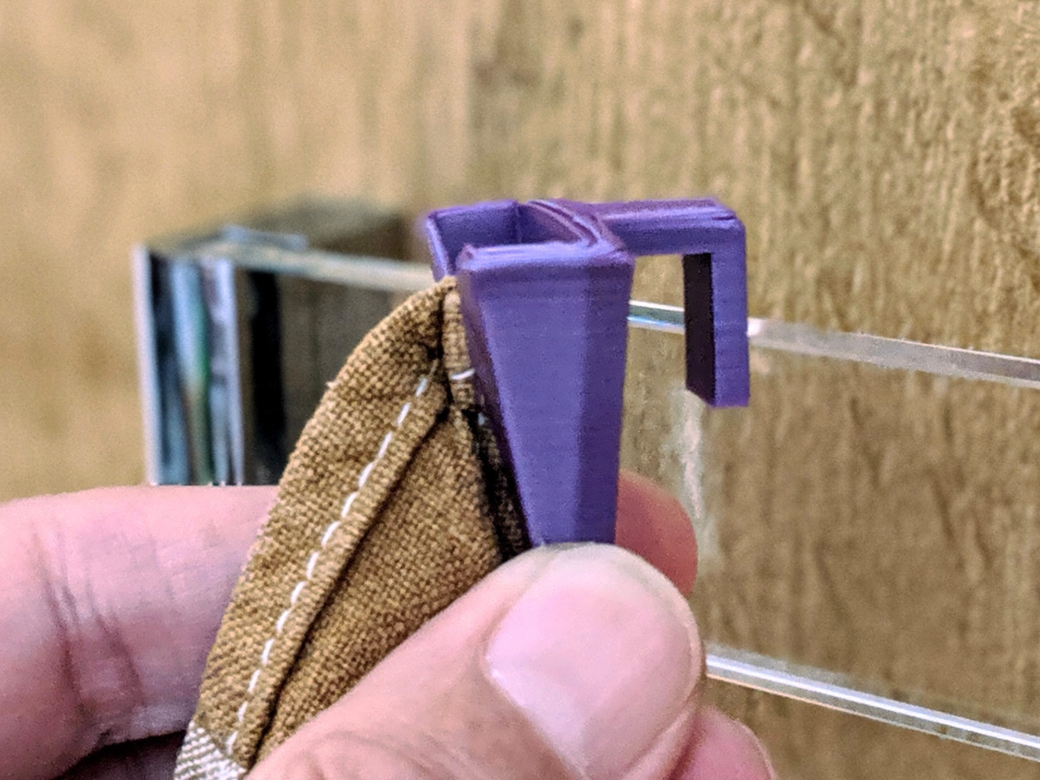 Towel holder with hook