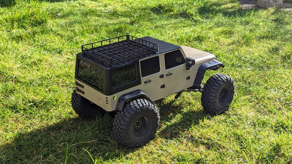 Roof Basket for the Jeep Rubicon